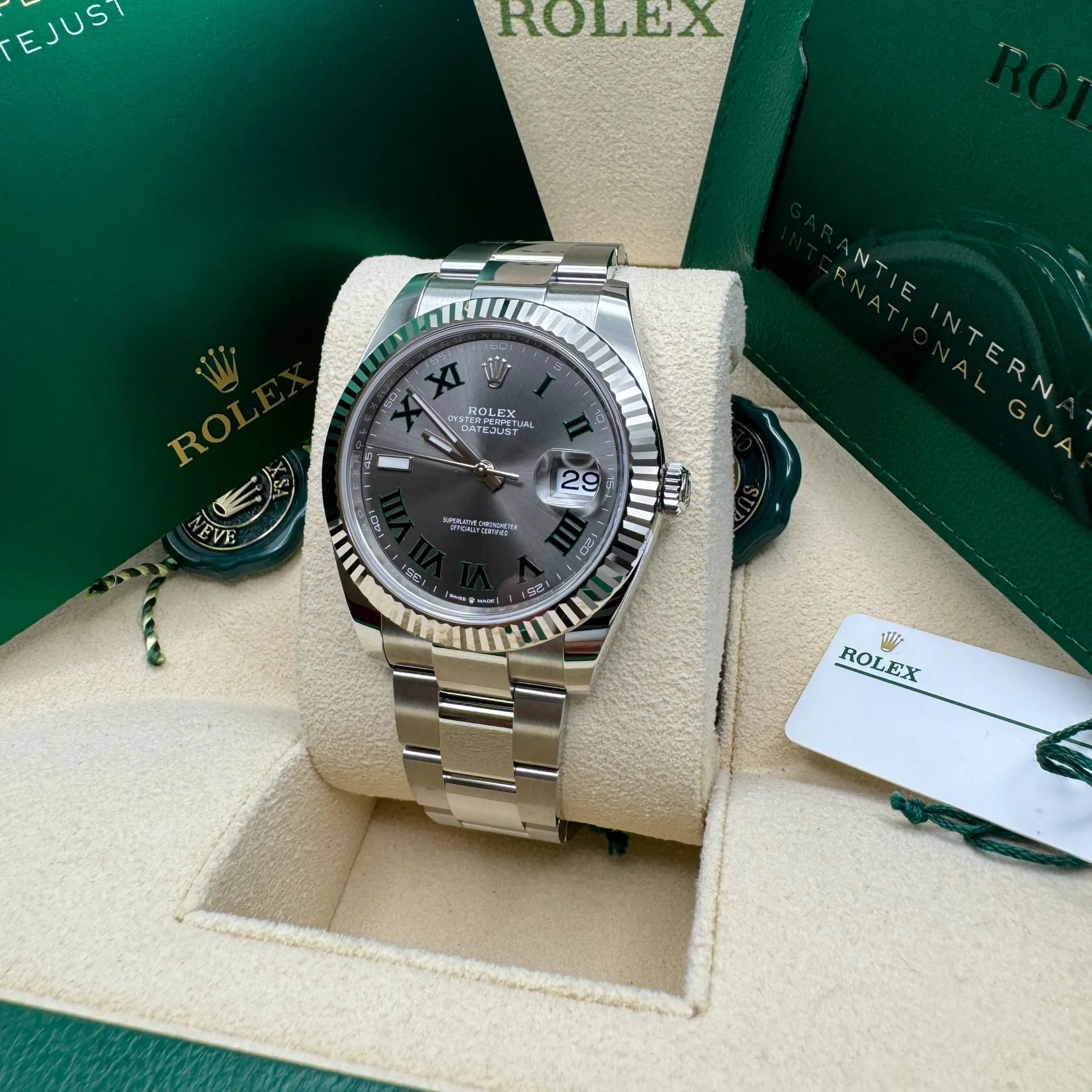 Rolex Datejust 41 126334-0021 41mm White gold and Oystersteel Gray 1