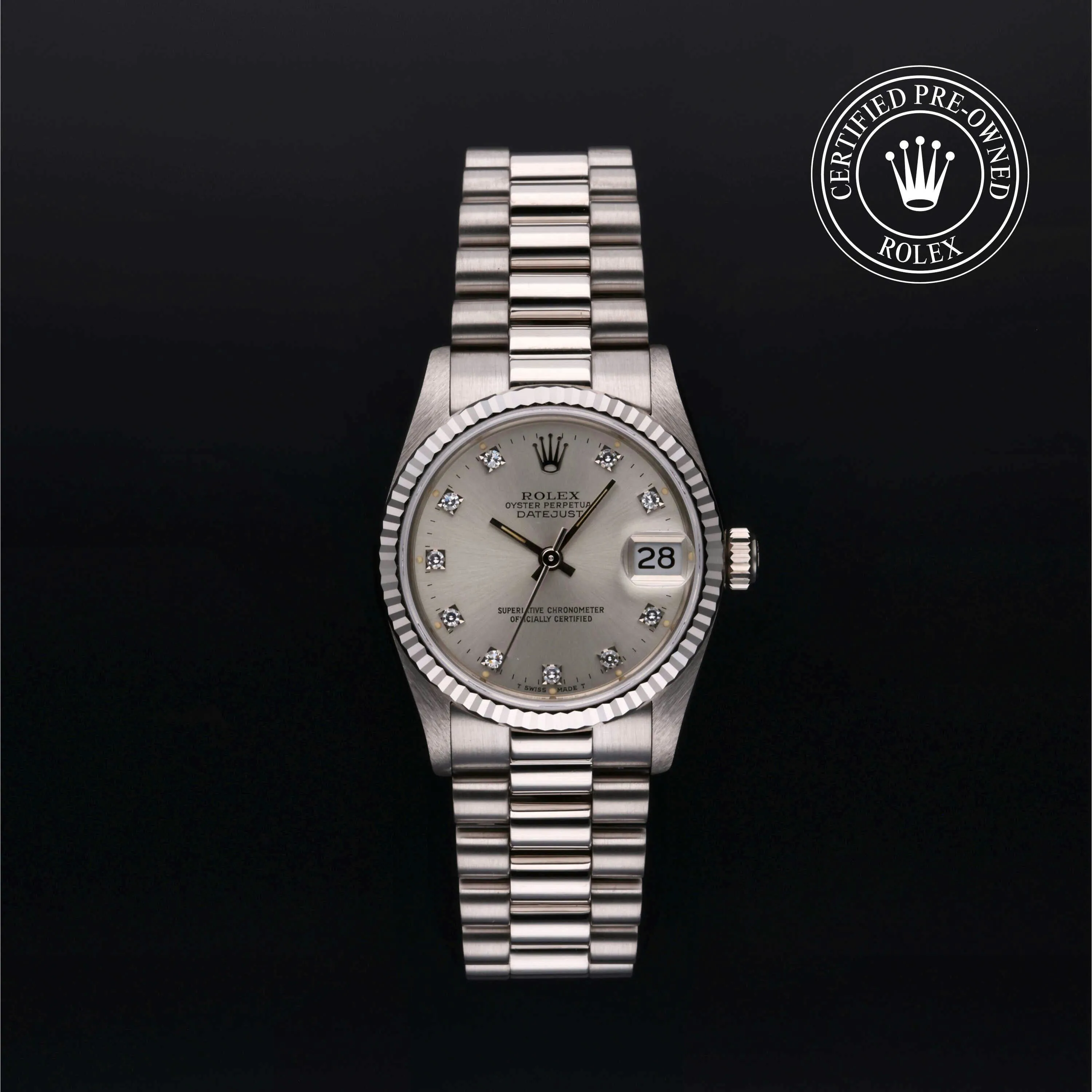 Rolex Datejust 68279 31mm Stainless steel Silver