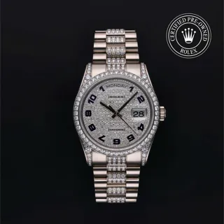 Rolex Day-Date 36 118389 White gold