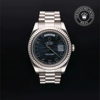 Rolex Day-Date II 218239 White gold