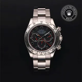 Rolex Daytona 116509 White gold Black