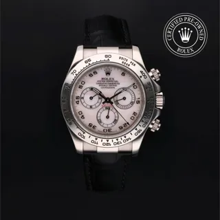 Rolex Daytona 116519 White gold Mother Of Pearl$Pink