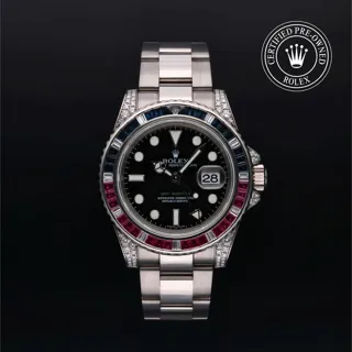 Rolex GMT-Master II 116759SARU White gold Black