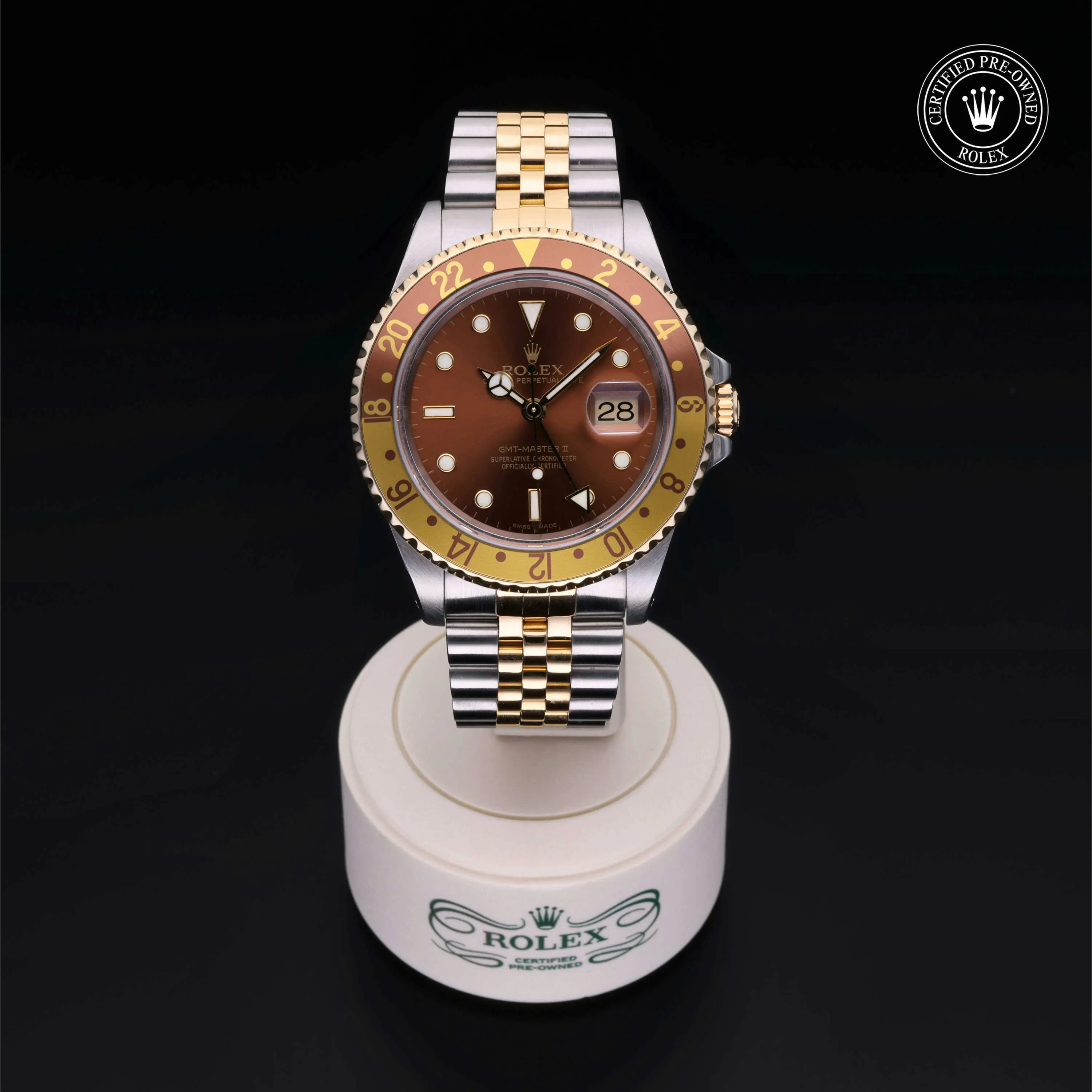 Rolex GMT-Master II 16713 40mm Stainless steel Brown 1