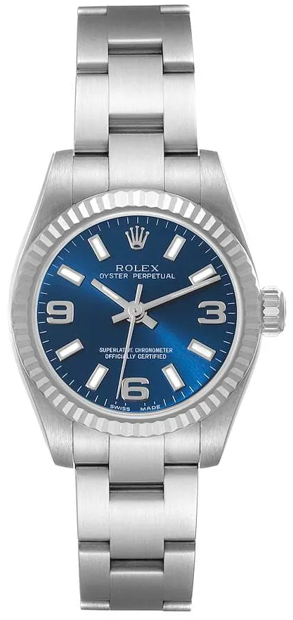 Rolex Oyster Perpetual 26 176234 26mm Stainless steel Blue