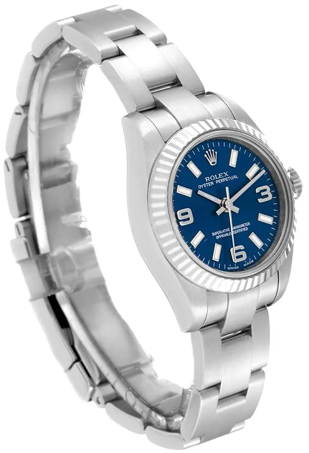 Rolex Oyster Perpetual 26 176234 26mm Stainless steel Blue 2