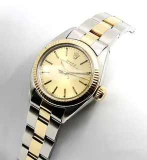 Rolex Oyster Yellow gold and Stainless steel Golden