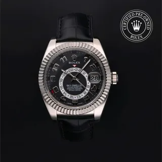 Rolex Sky-Dweller 326139 White gold Black