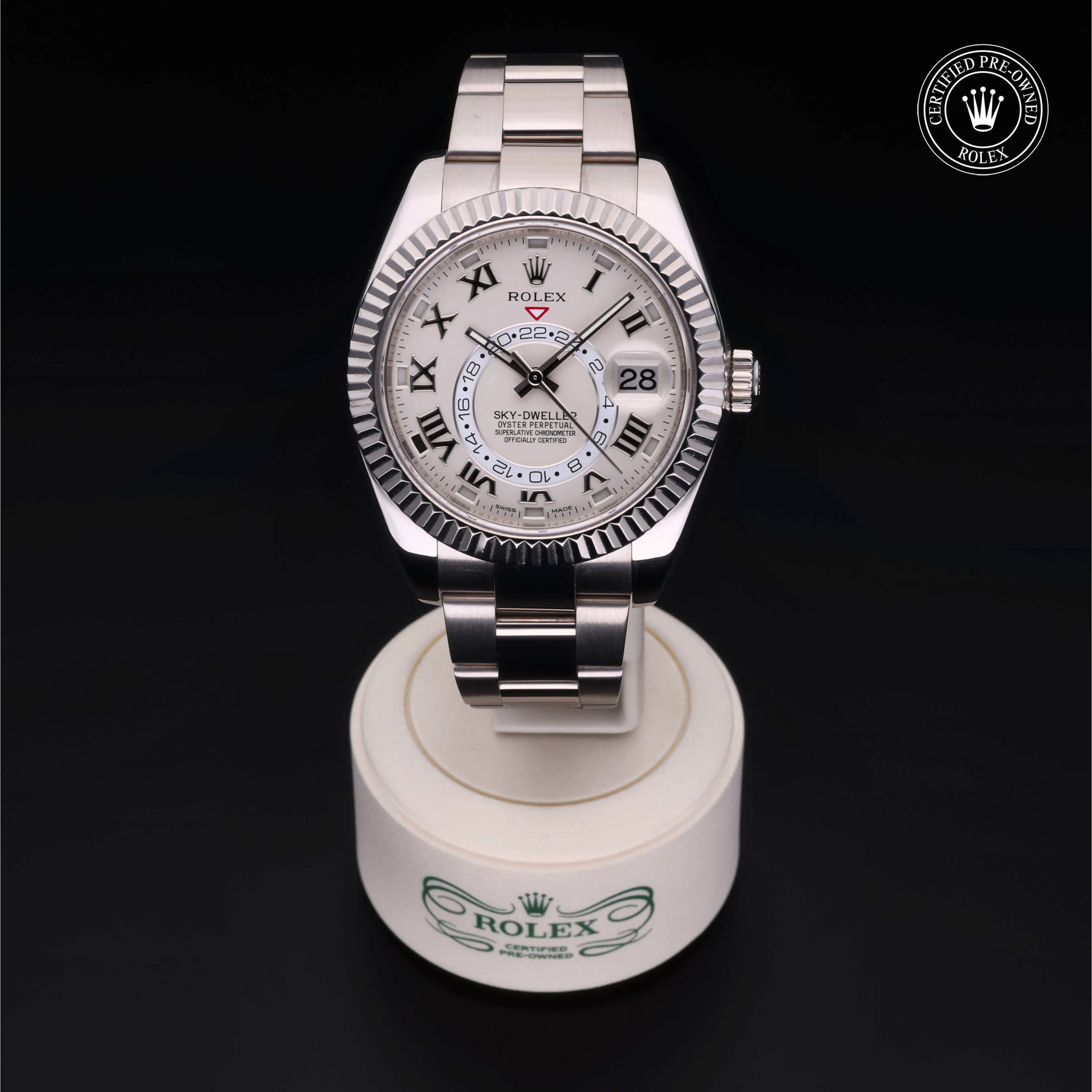 Rolex Sky-Dweller 326939 42mm White gold Ivory 1