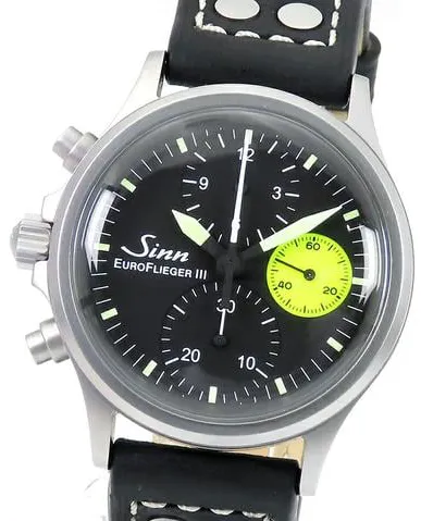 Sinn 356 356. .III 38mm Stainless steel Black