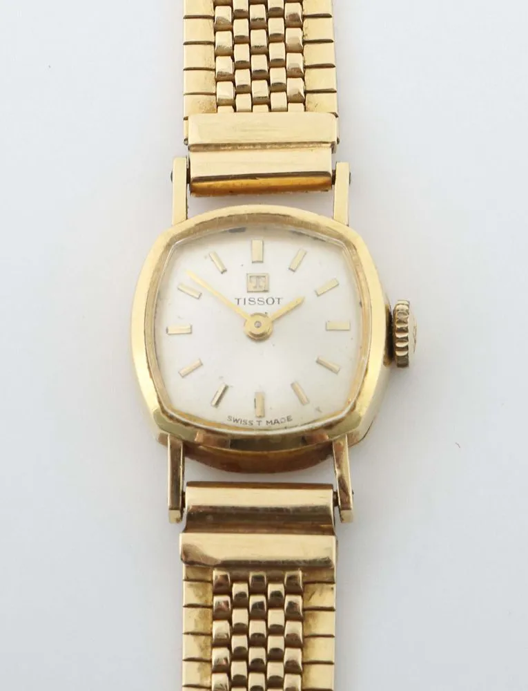 Tissot Yellow gold bright dial