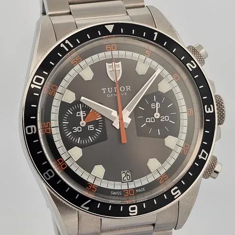 Tudor Heritage Chrono 70330N 42mm Stainless steel Gray