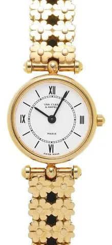 Van Cleef & Arpels 122901 21mm Yellow gold White