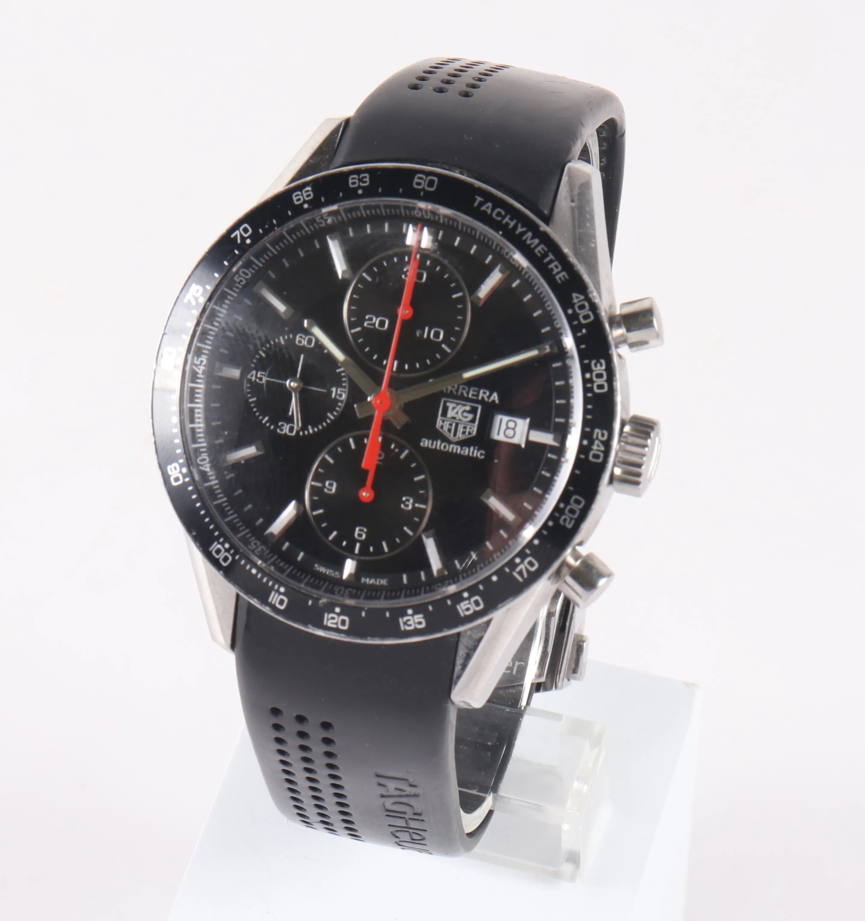 TAG Heuer Carrera 2014-2 42mm Stainless steel Black 3