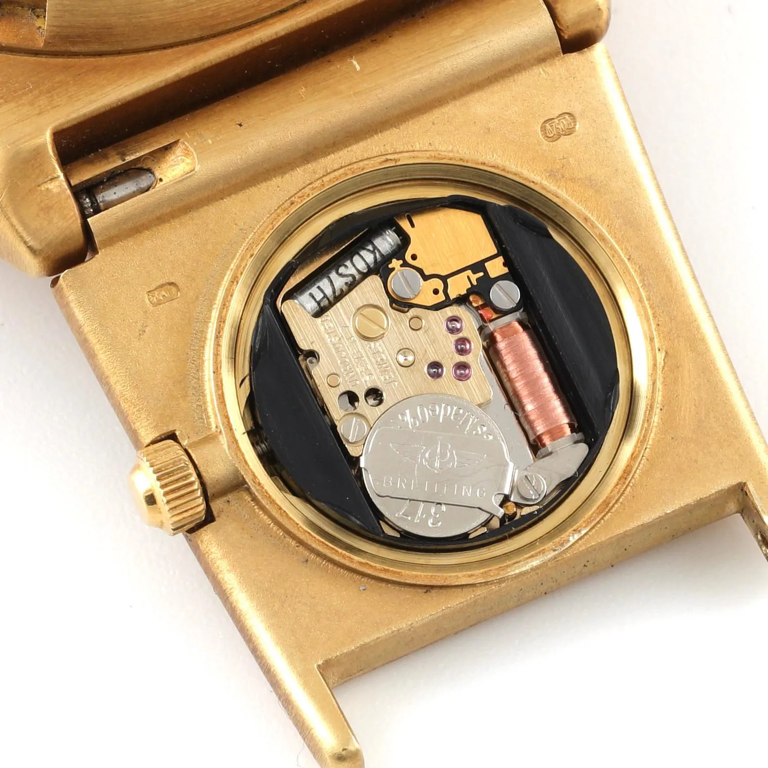 Breitling Chronomat 81950 38.5mm Yellow gold Black and gilt 11