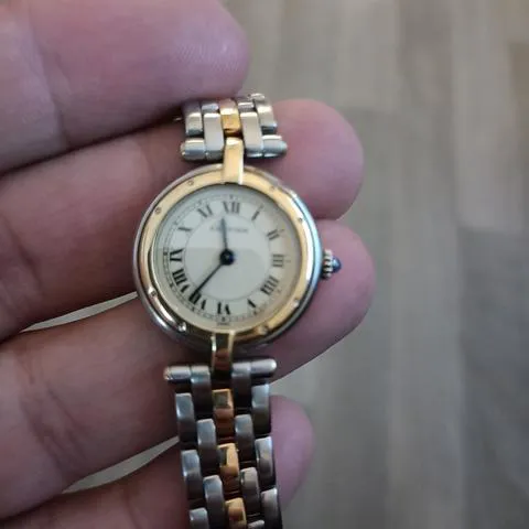 Cartier Panthère 1057920 24mm Yellow gold and Stainless steel Champagne 3