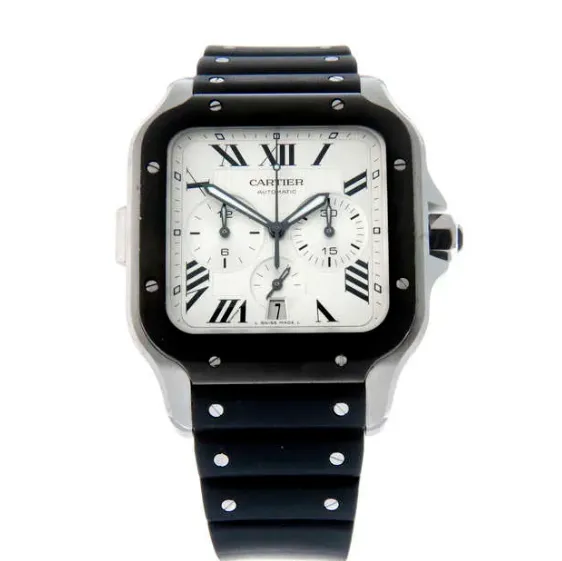 Cartier Santos 4183 40mm Stainless steel Silver