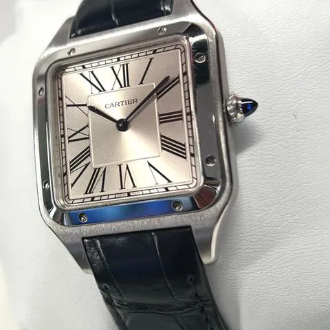 Cartier Santos Dumont WSSA0032 46.5mm Stainless steel Silver