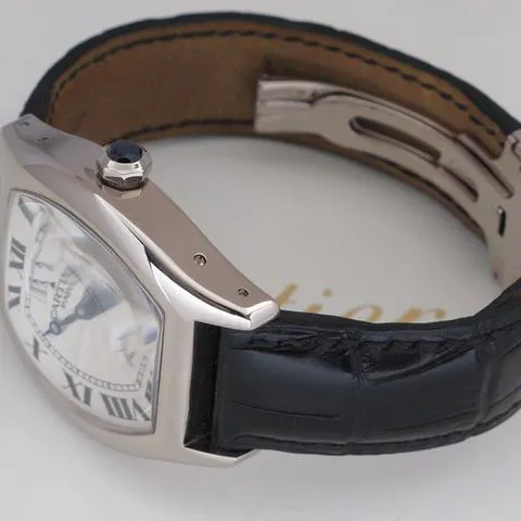 Cartier Tortue 2688G 34mm White gold Silver 11