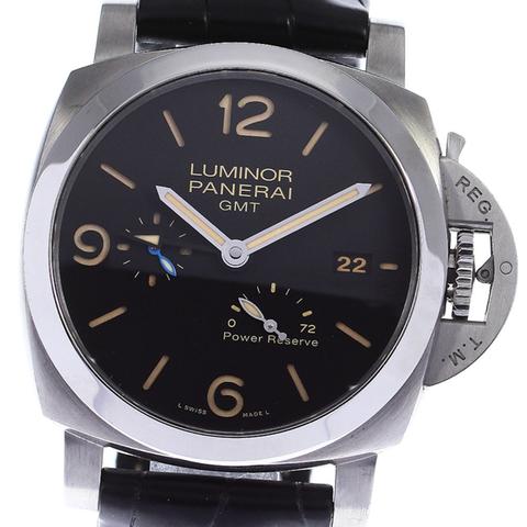 【おすすめ】 Days 3 1950 Luminor Panerai GMT Stainless 01321 PAM Power ルミノール マリーナ