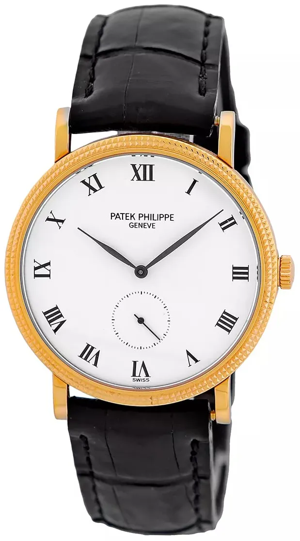 Patek Philippe Calatrava 3919J 33mm Yellow gold White