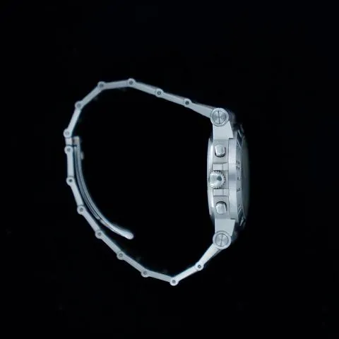 Bulgari Diagono CH 35 S 35mm Stainless steel White 1