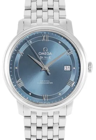 Omega De Ville 424.10.40.20.03.002 39.5mm Stainless steel Blue