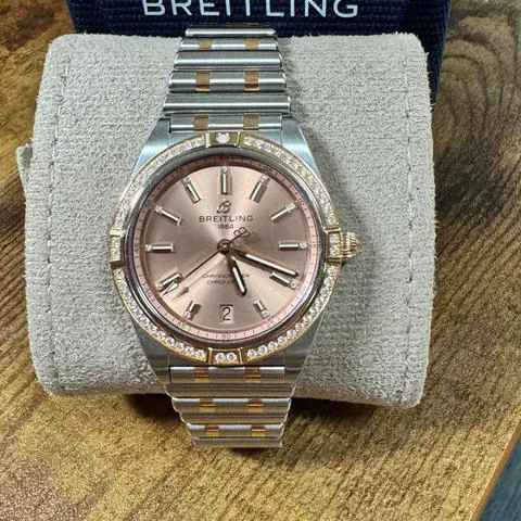 Breitling Chronomat U10380591K1U1 36mm Rose gold Pink 2