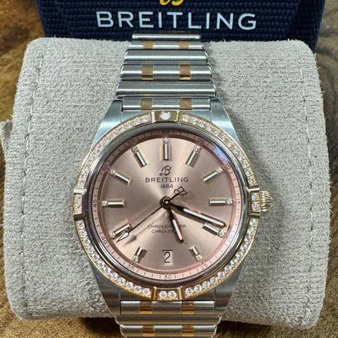 Breitling Chronomat U10380591K1U1 36mm Rose gold Pink 3