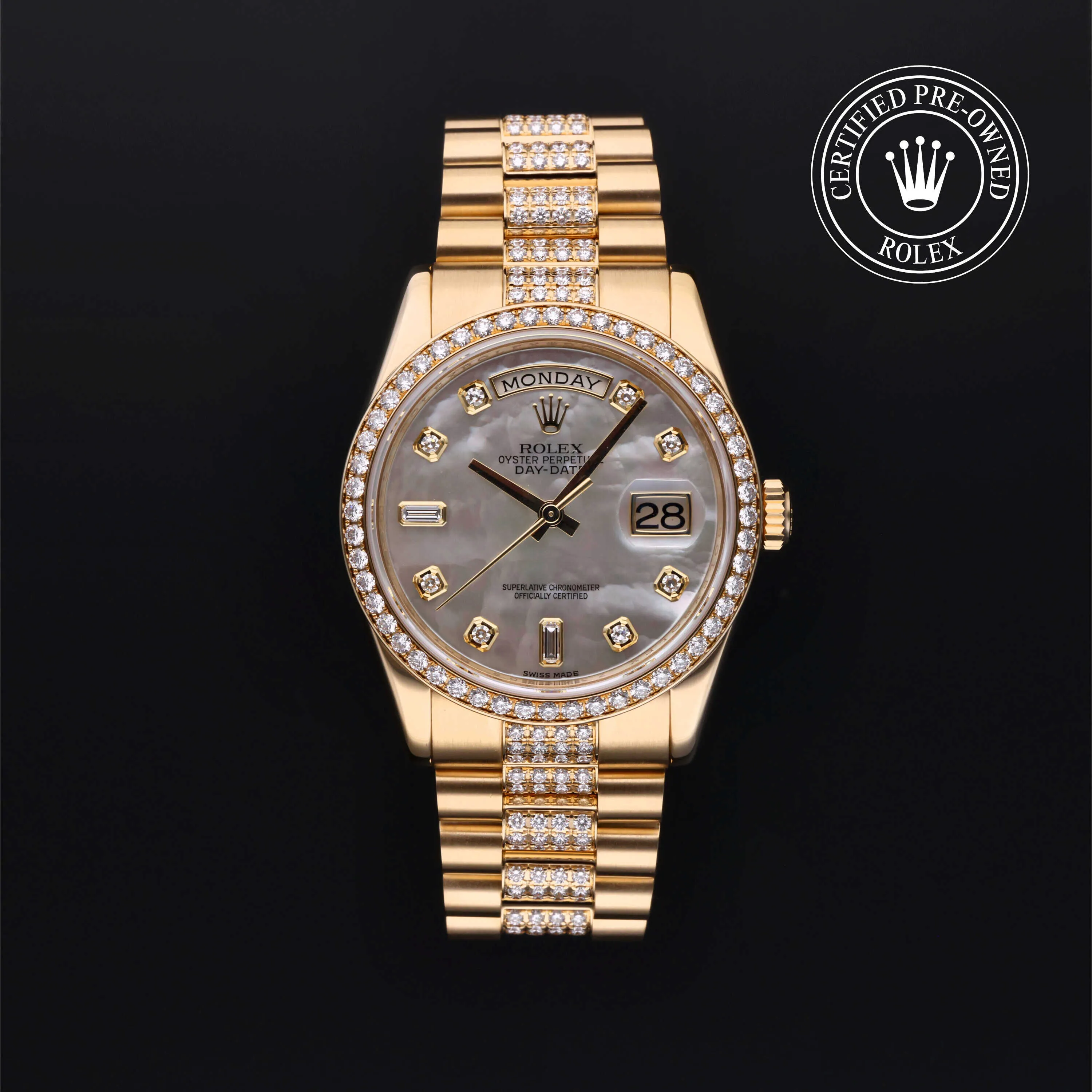 Rolex Day-Date 118348 36mm Yellow gold