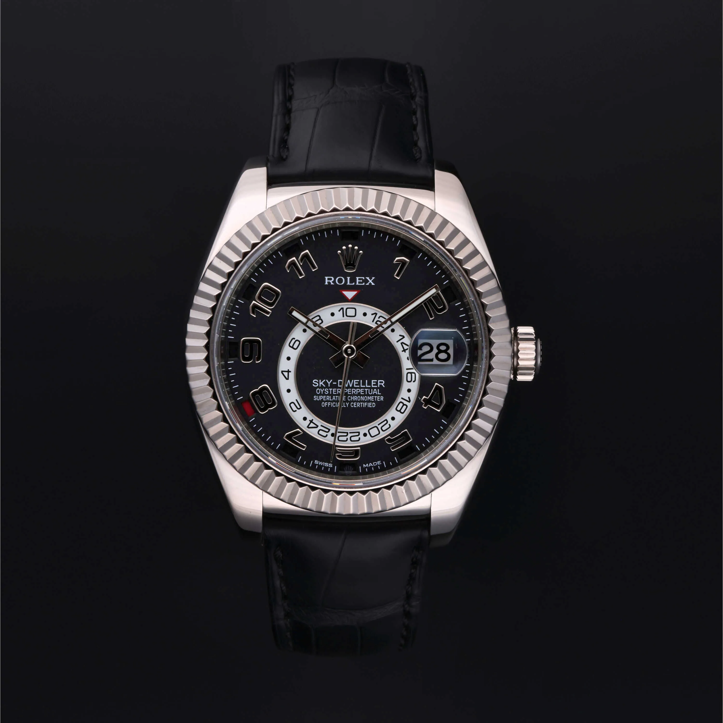 Rolex Sky-Dweller 326139 42mm White gold Black