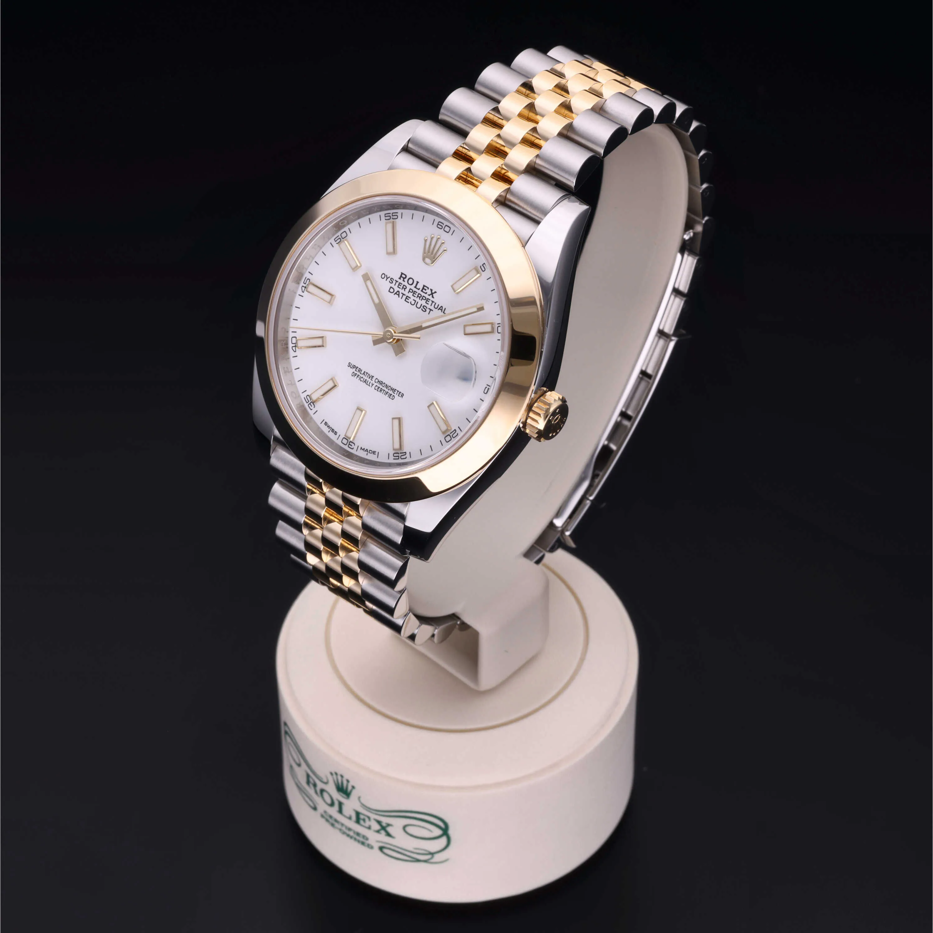 Rolex Datejust 41 126303 41mm Yellow gold and Stainless steel White 2