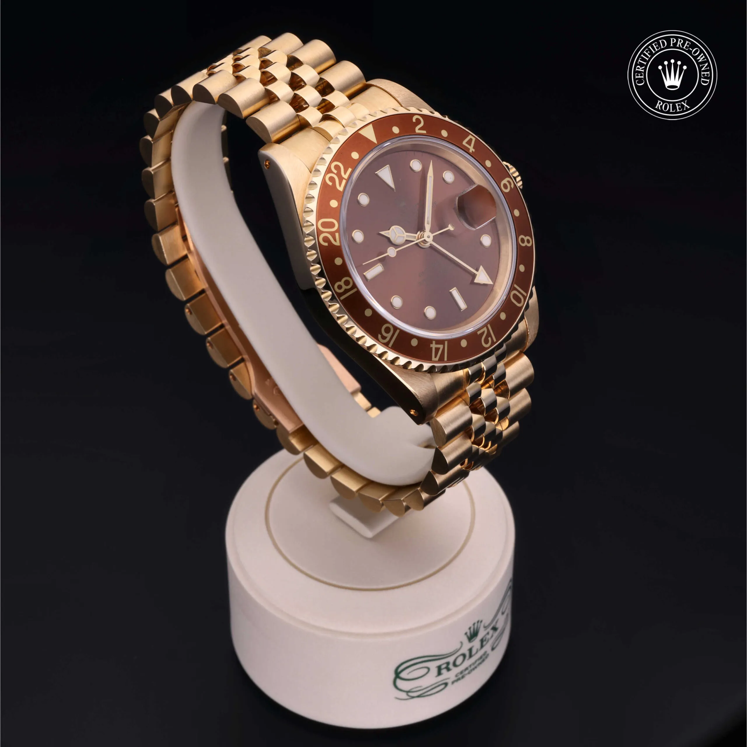 Rolex GMT-Master II 16718 40mm Oro giallo 18 ct Marrone 5