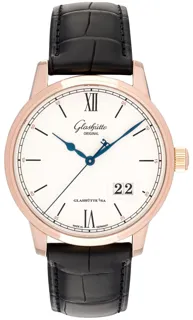 Glashütte Senator Excellence Panorama Date 1-36-03-02-05-01 40mm Rose gold Silver