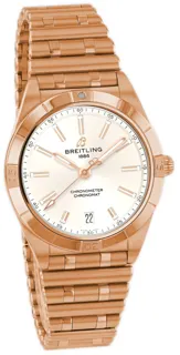 Breitling Chronomat R10380101A1R1 Rose gold White