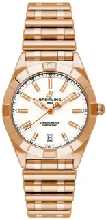 Breitling Chronomat R77310101A1R1 Red gold White