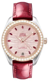 Omega Seamaster 220.28.34.20.60.001 Stainless steel$18kt rose gold Pink