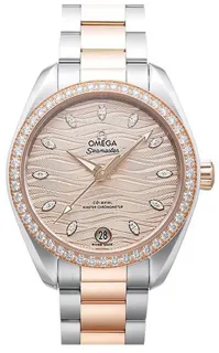 Omega Seamaster 220.25.34.20.59.001 Stainless steel$18kt rose gold Gray