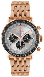 Breitling Navitimer RB0137241G1R1 Rose gold Silver