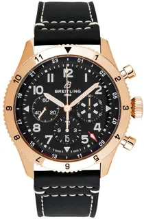 Breitling Super AVI RB04451A1B1X1 Red gold Gray