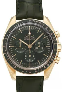 Omega Speedmaster Moonwatch 310.63.42.50.10.001 Moonshine gold Green