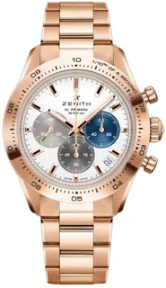 Zenith Chronomaster Sport 18.3101.3600/69.M3100 Rose gold Silver