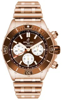 Breitling Super Chronomat RB0136E31Q1R1 Red gold Brown