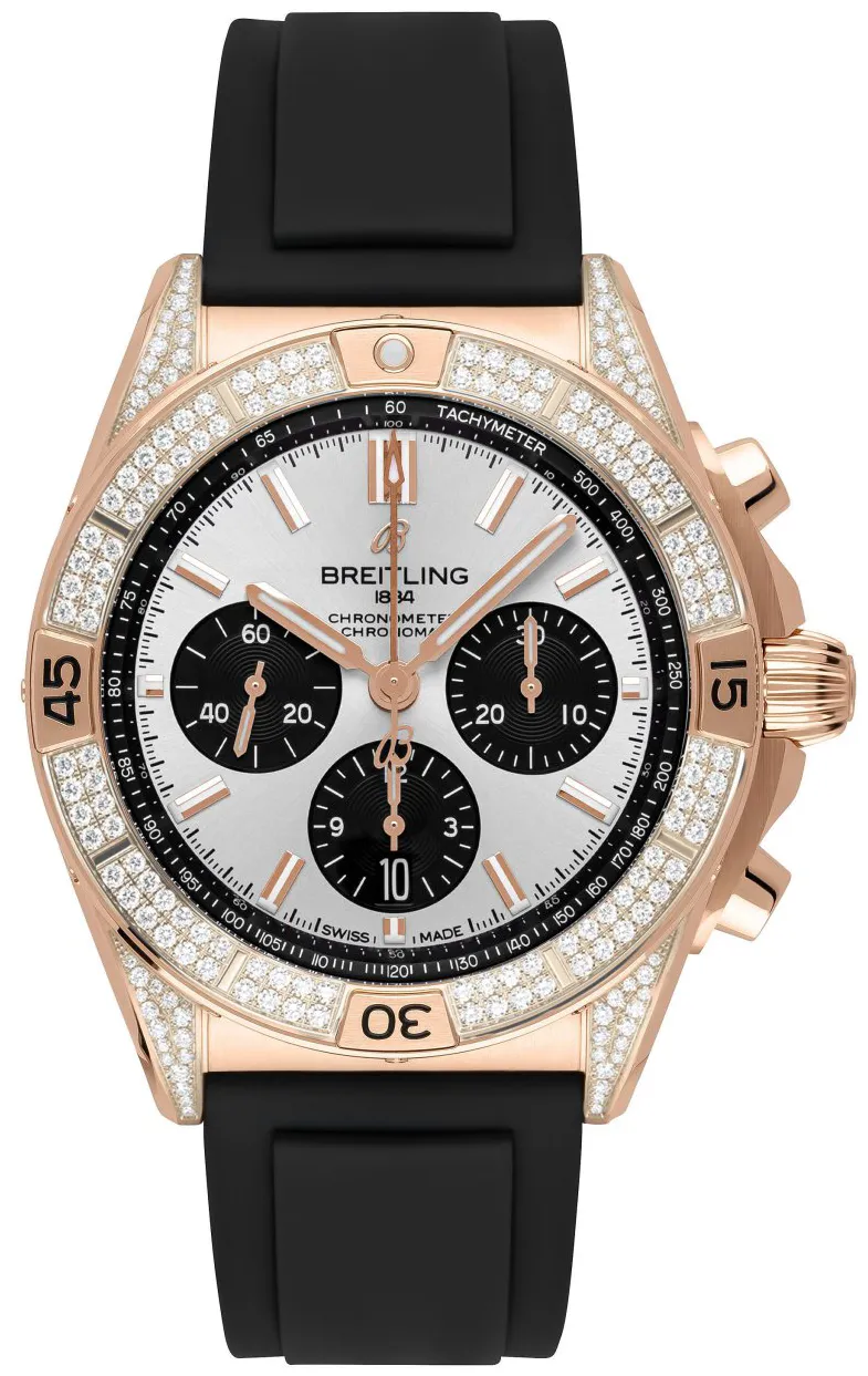 Breitling Chronomat RB0134721G1S1 42mm Rose gold Gray