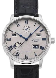 Glashütte Senator 1-36-12-03-02-61 Stainless steel Gray