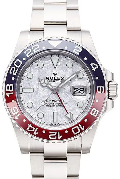 Rolex GMT-Master II 126719BLRO 40mm Ceramic and White gold Silver