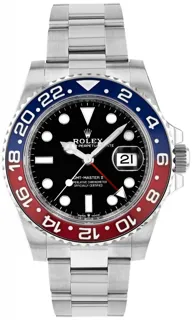 Rolex GMT-Master II Pepsi 126710BLRO Ceramic and Stainless steel Black