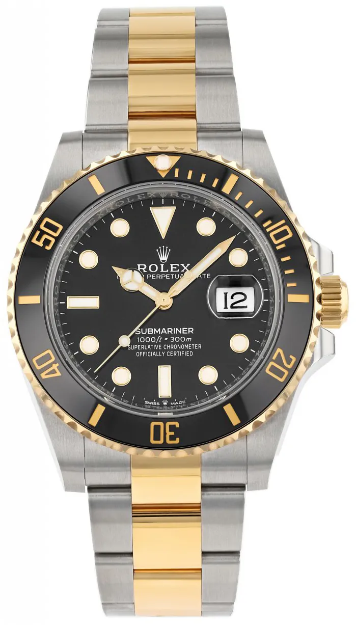 Rolex Submariner 126613LN 41mm Yellow gold and Stainless steel Black