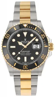 Rolex Submariner Date 126613LN Yellow gold and Stainless steel Black