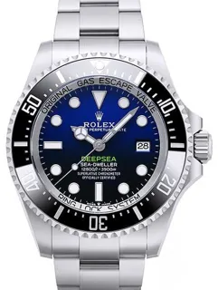 Rolex Sea-Dweller Deepsea 136660 Ceramic and Stainless steel Blue